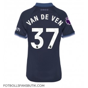 Tottenham Hotspur Micky van de Ven #37 Replika Bortatröja Damer 2023-24 Kortärmad